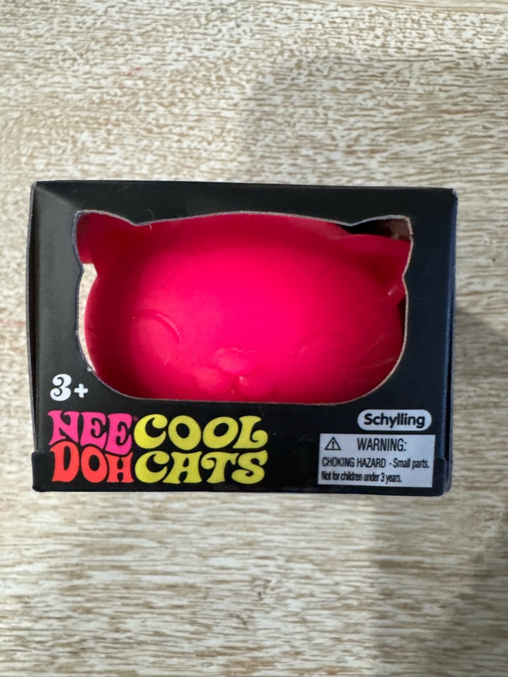 Needoh Cool Cats - Bright Pink